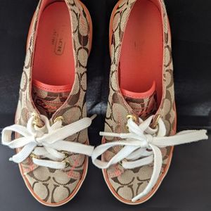 Coach sneakers size 6